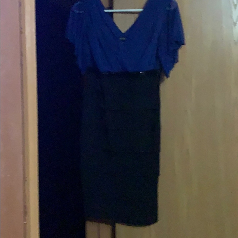 Blue/Black Dress - Picture 3 of 3